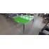 Стол обеденный раздвижной "Ривьера" стекло , исп.2  (стекло зеленое)