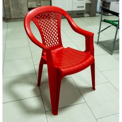 Кресло Фабио красный