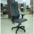 Кресло МЕТТА L 1m 42/2D велюр темно-серый (опора 17831)